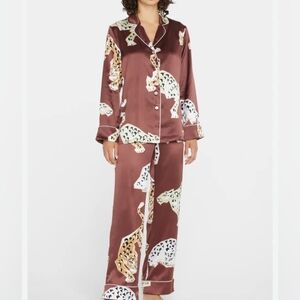 Olivia Von Halle Silk Pj Set
